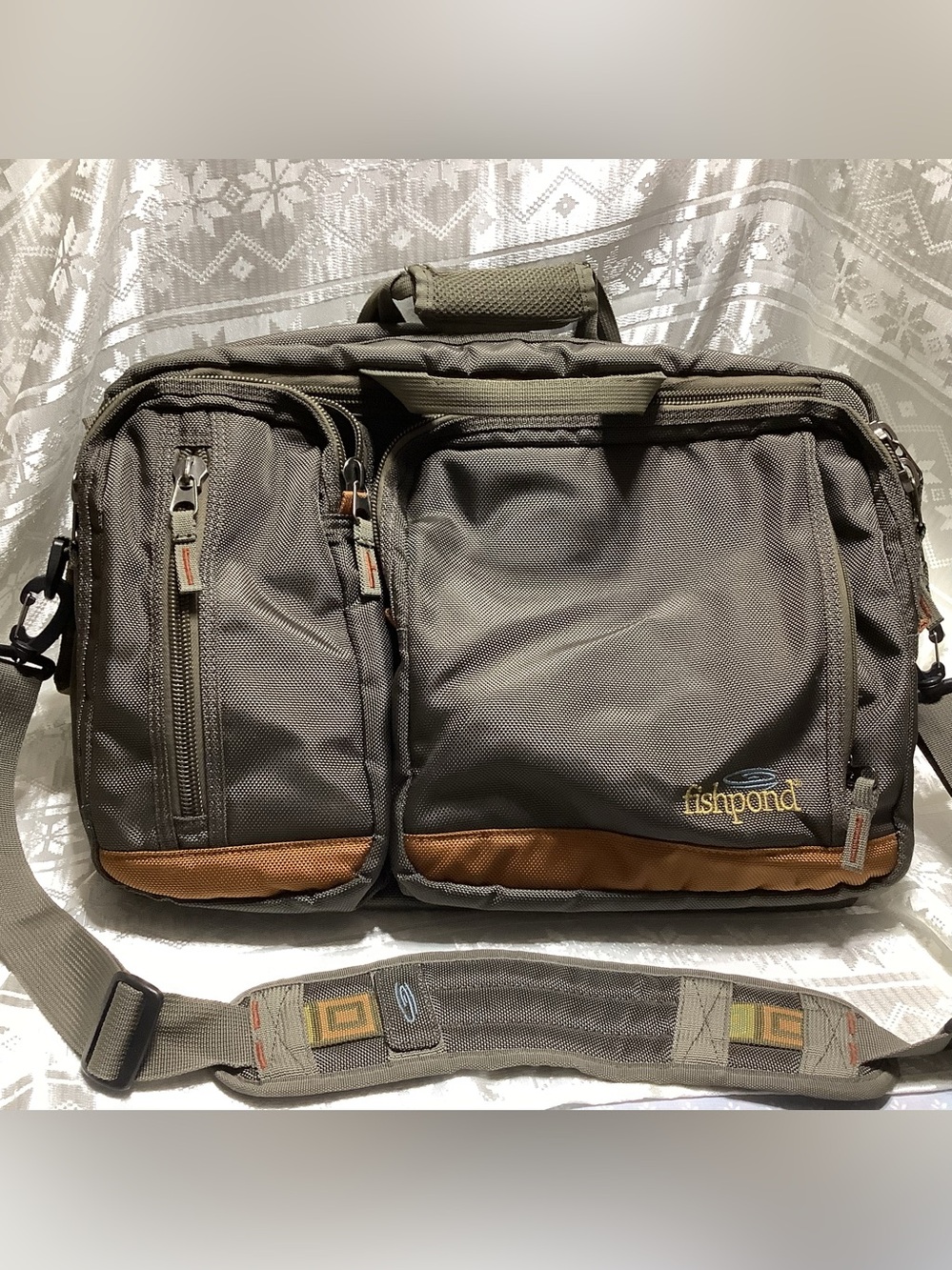 Fishpond Crossbody Backpack Bag Fishing Angler Travel Carry On Unisex